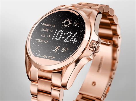 michael kors smartwatch rose gold women's|michael kors access gen.